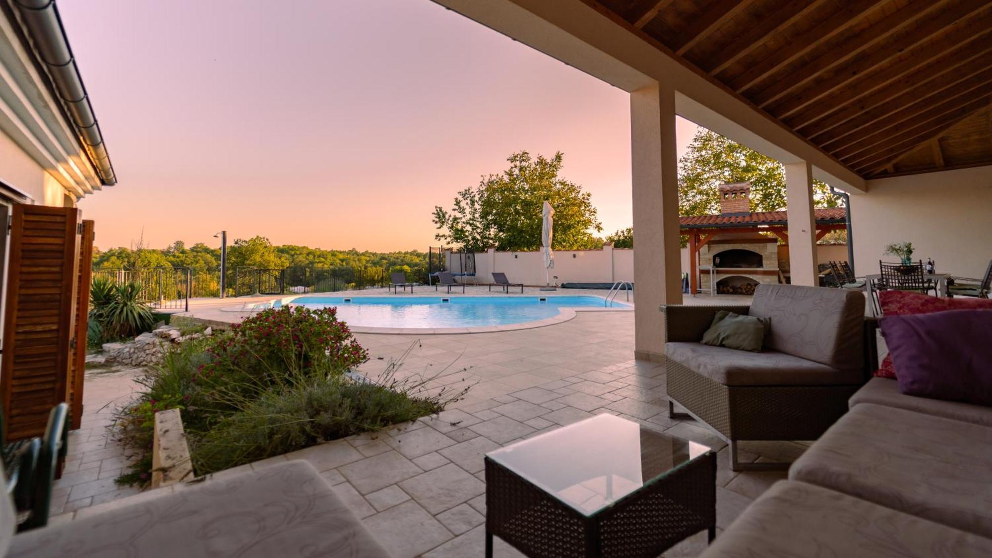 Villa Arton Heated Swimming-Pool Žminj Exterior foto